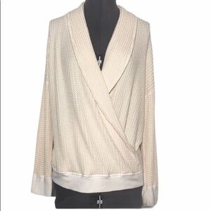 Three Dots NWOT Women’s Thermal Shawl Collar S